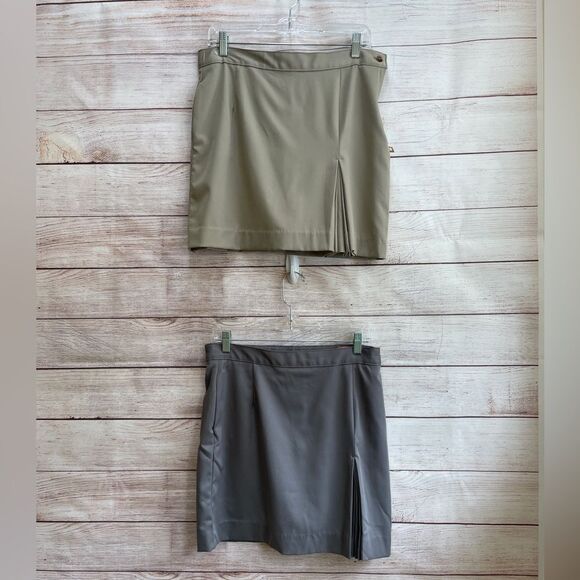 NEW WITHOUT TAGS TWO‎ DENNIS UNIFORM SKORTS - Picture 1 of 9